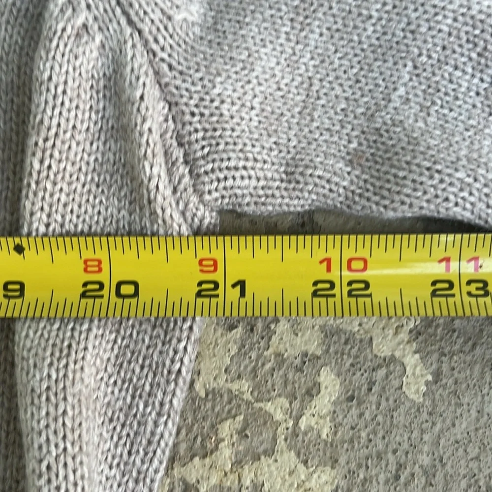 New Napa Valley oatmeal fan back long cardigan - Picture 8 of 14